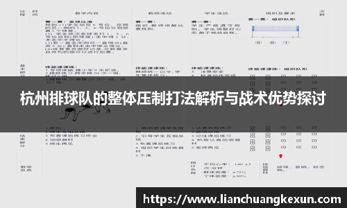 杭州排球队的整体压制打法解析与战术优势探讨