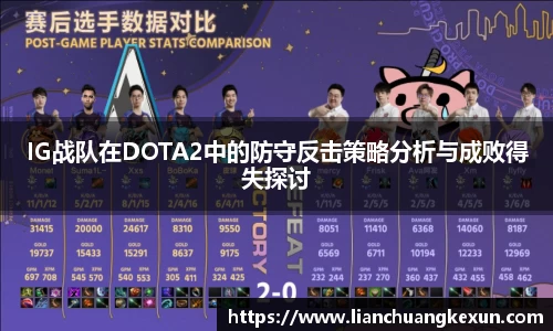 IG战队在DOTA2中的防守反击策略分析与成败得失探讨